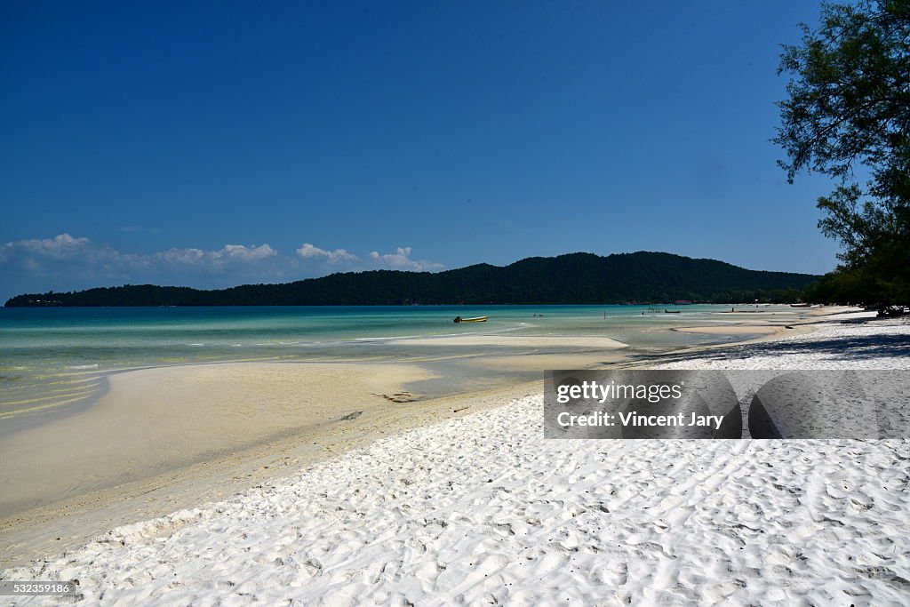 Paradaise seascape Koh Rong Samloem island Cambodia