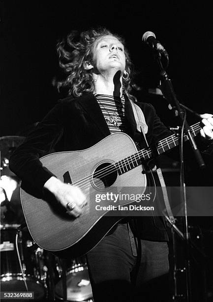 Glen Hansard of The Frames performing on stage at the Town & Country Club, London, United Kingdom, 1992.