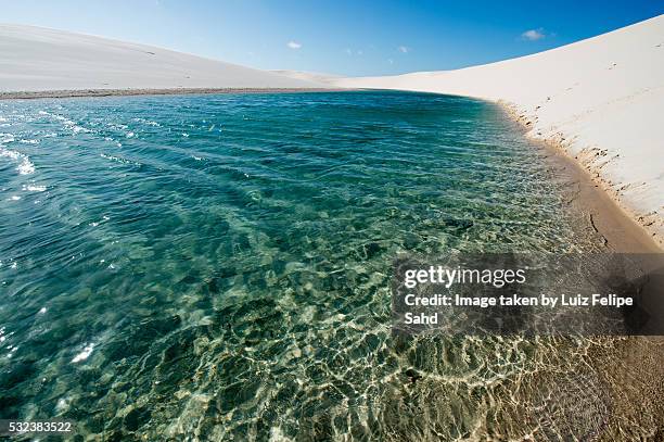 lake - lencois maranhenses national park stock pictures, royalty-free photos & images