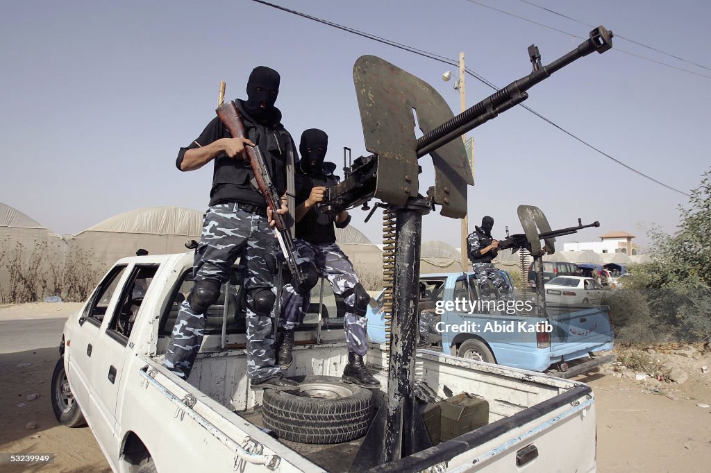 Palestinian Police Work To Prevent Militant Rockets Amid Fresh Violence