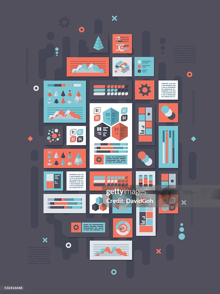 Analytics Design Ideas Analytics Flat Design Concept High-Res Vector Graphic - Getty Images