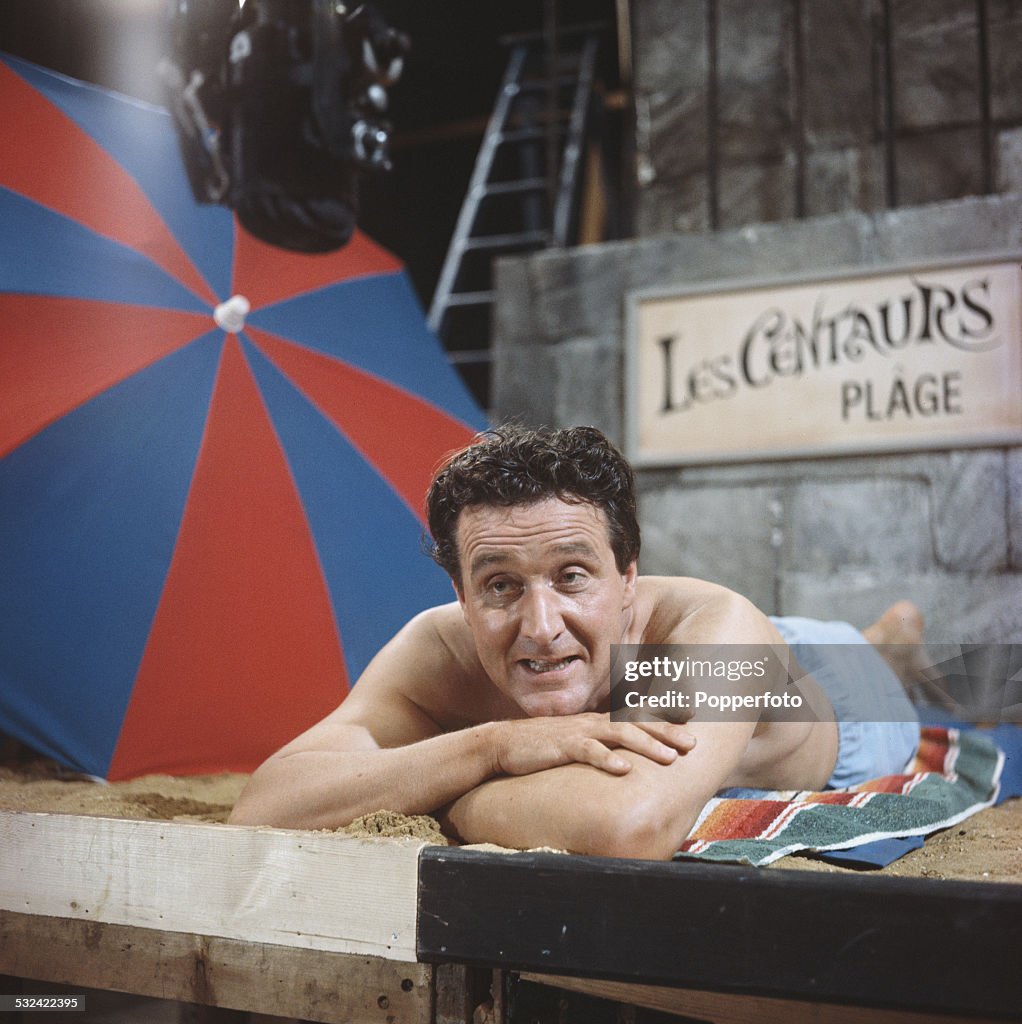 John Steed On The Beach