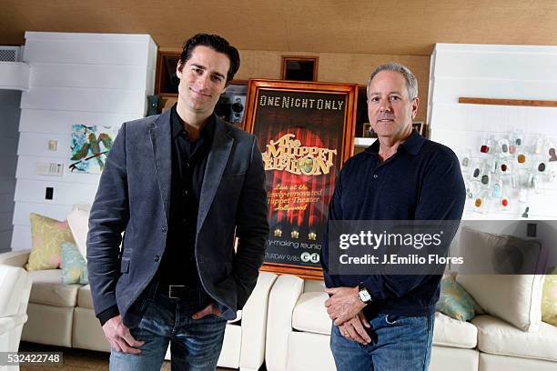 Brentwood, CA- 032011 Todd Lieberman, David Hoberman, producers of The Muppets movie. Photo by J. Emilio Flores/CORBIS