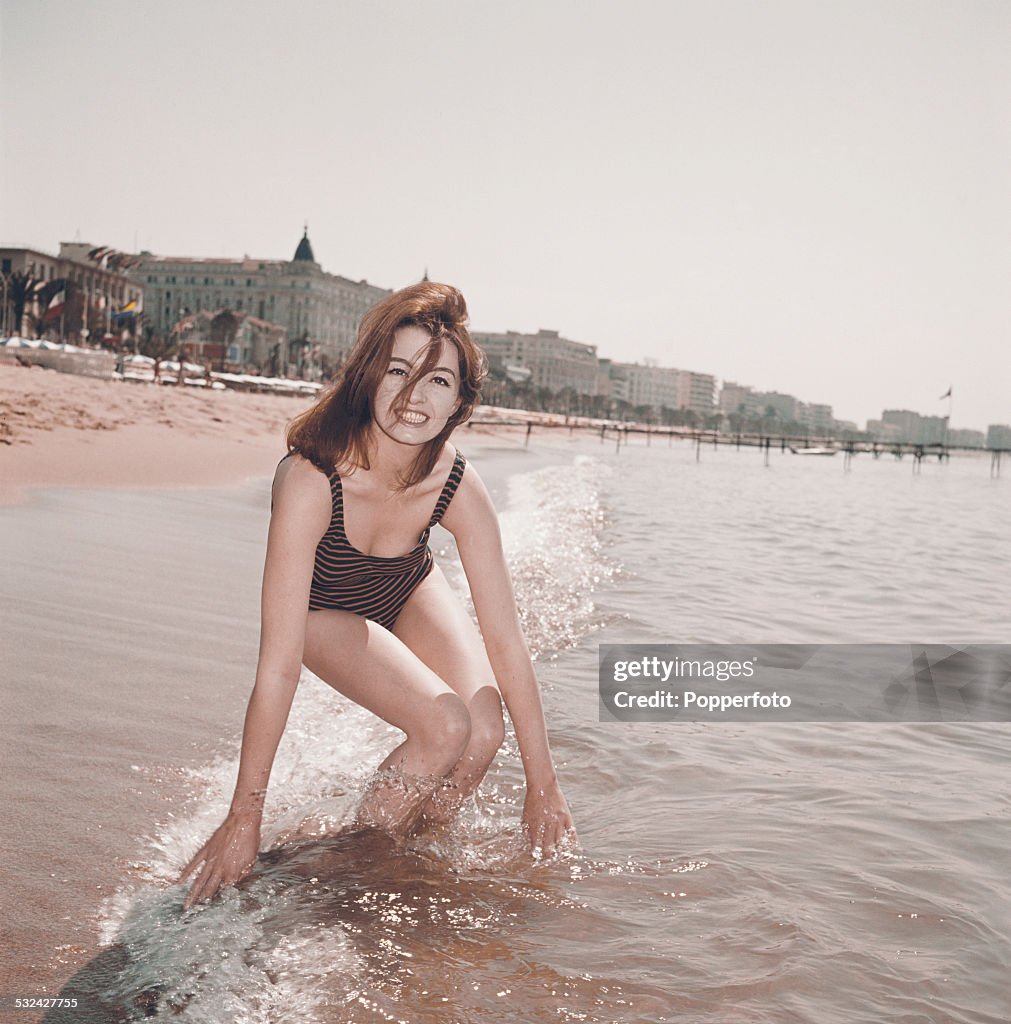 Christine Keeler Takes A Dip