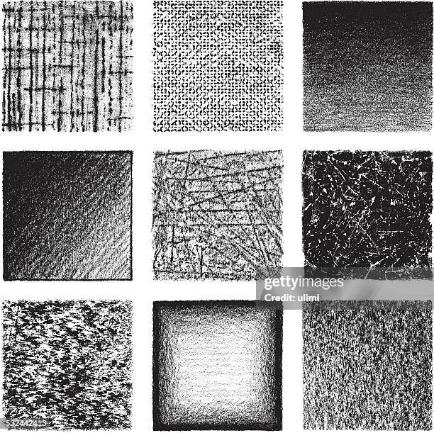 grunge textures - patch texture stock illustrations