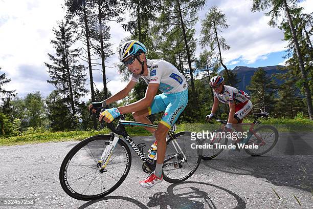 98th Tour of Italy 2015 / Stage 16 ARU Fabio White Young Jersey/ Pinzolo- Aprica / Giro Tour Ronde van Italie / Rit Etape / © Tim De Waele