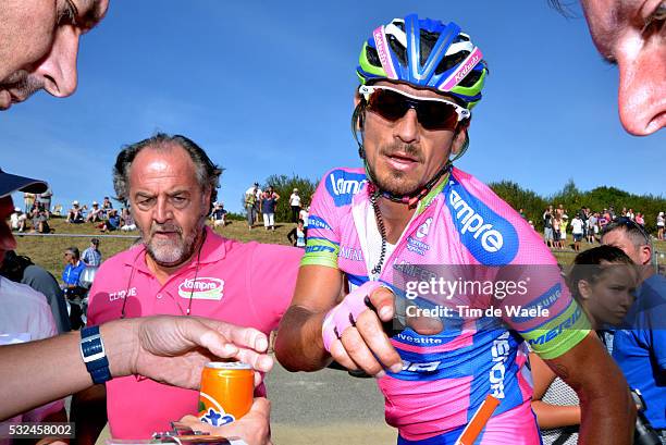 Ouest France - Plouay 2013 Filippo POZZATO Celebration Joie Vreugde / Plouay - Plouay / Ronde Tim De Waele