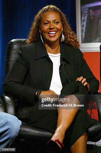 Actress Kathryne Dora Brown during the Hallmark Channel presentation at the 2005 Television Critics Association Summer Press Tour at the Beverly...