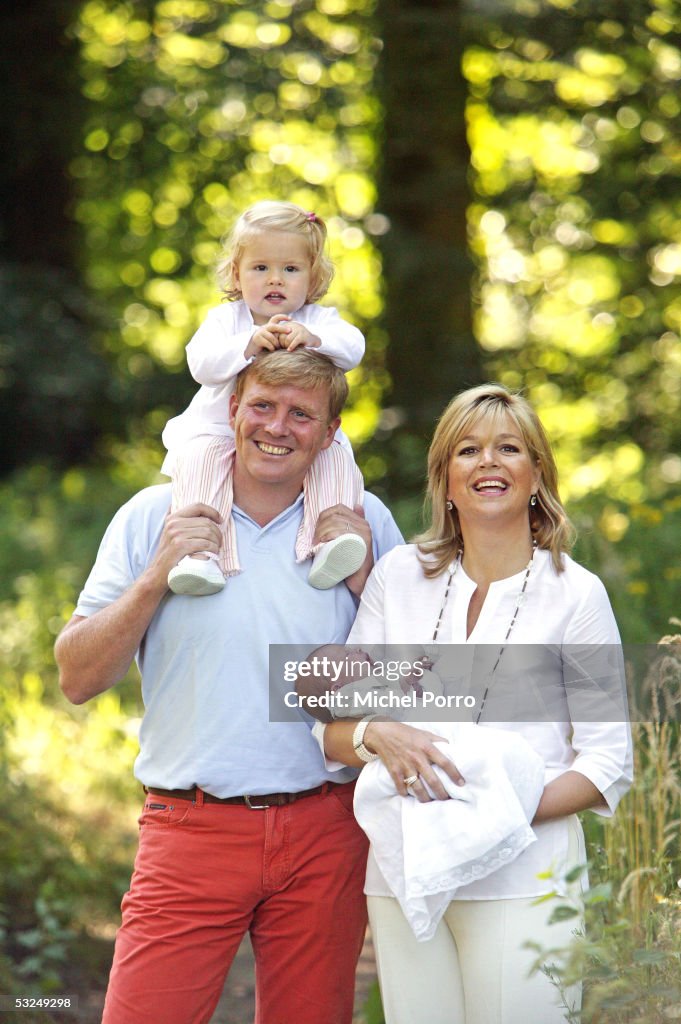 Dutch Crown Prince Willem-Alexander - Family Photocall