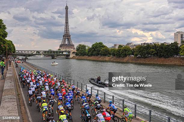 101th Tour de France / Stage 21 Illustration Illustratie / Peleton Peloton / Tour Eifel Eifeltoren / Landscape Paysage Landschap / Evry - Paris...