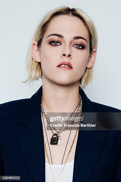 Actress Kristen Stewart is photographed on May 18, 2016 in Cannes, France.