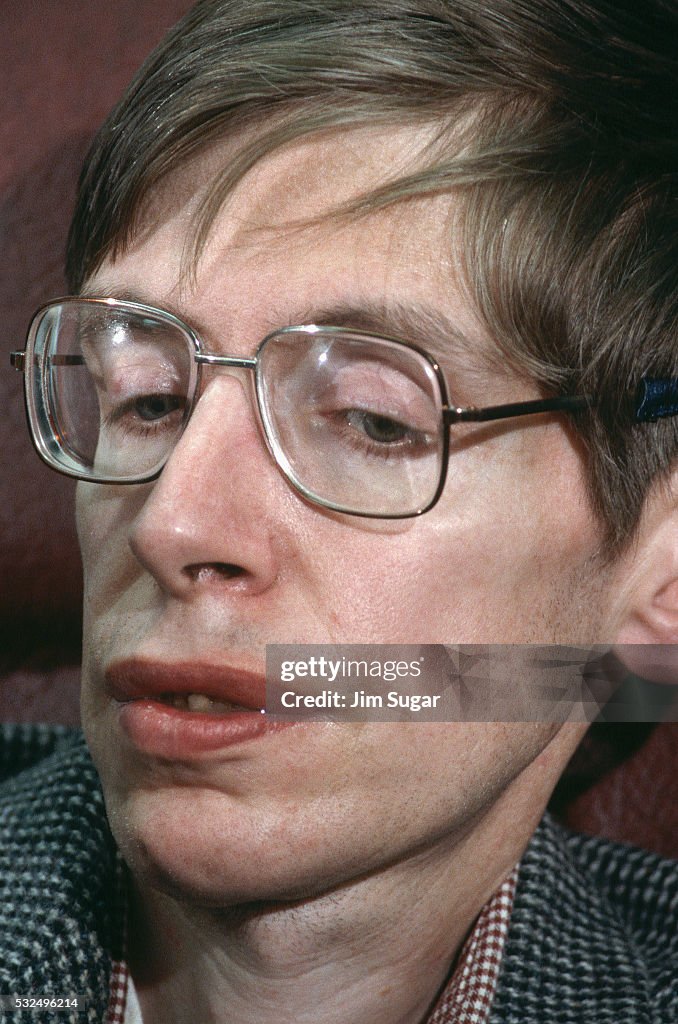 Portrait of Stephen Hawking