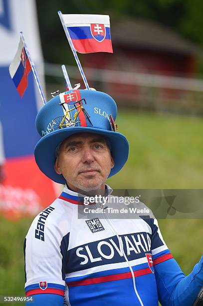 79th Tour of Swiss 2015 / Stage 4 Illustration Illustratie / Slovenia Slovenië / Public Publiek Spectators / Fans Supporters / Flims - Schwarzenbach...