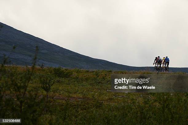 2nd Arctic Race Norway 2014 / Stage 2 Illustration Illustratie/ Landscape Paysage Landschap/ Honningsvag - Alta Rit Etape /Tim De Waele