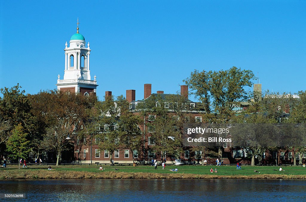 Buildings on Harvard University Campus
