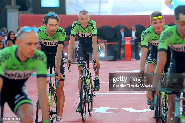 69th Tour of Spain 2014 / Team Presentation GESINK Robert / Presentation d'Equipes Ploegenpresentatie / Plaza del Mamelon / Vuelta Tour d'Espagne...