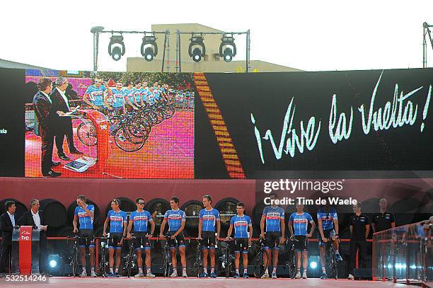 69th Tour of Spain 2014 / Team Presentation Team Garmin Sharp / HESJEDAL Ryder / MARTIN Daniel / FERNANDEZ Koldo / HAAS Nathan / BROWN Nathan /...