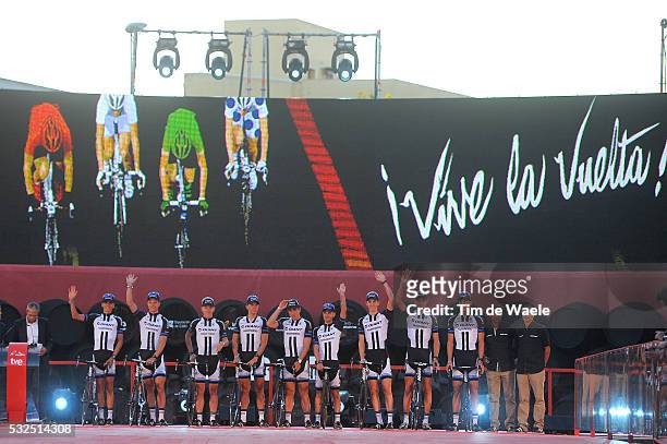 69th Tour of Spain 2014 / Team Presentation Team Giant Shimano / BARGUIL Warren / ARNDT Nikias / CRADDOCK Lawson / DE KORT Koen / DEGENKOLB John /...