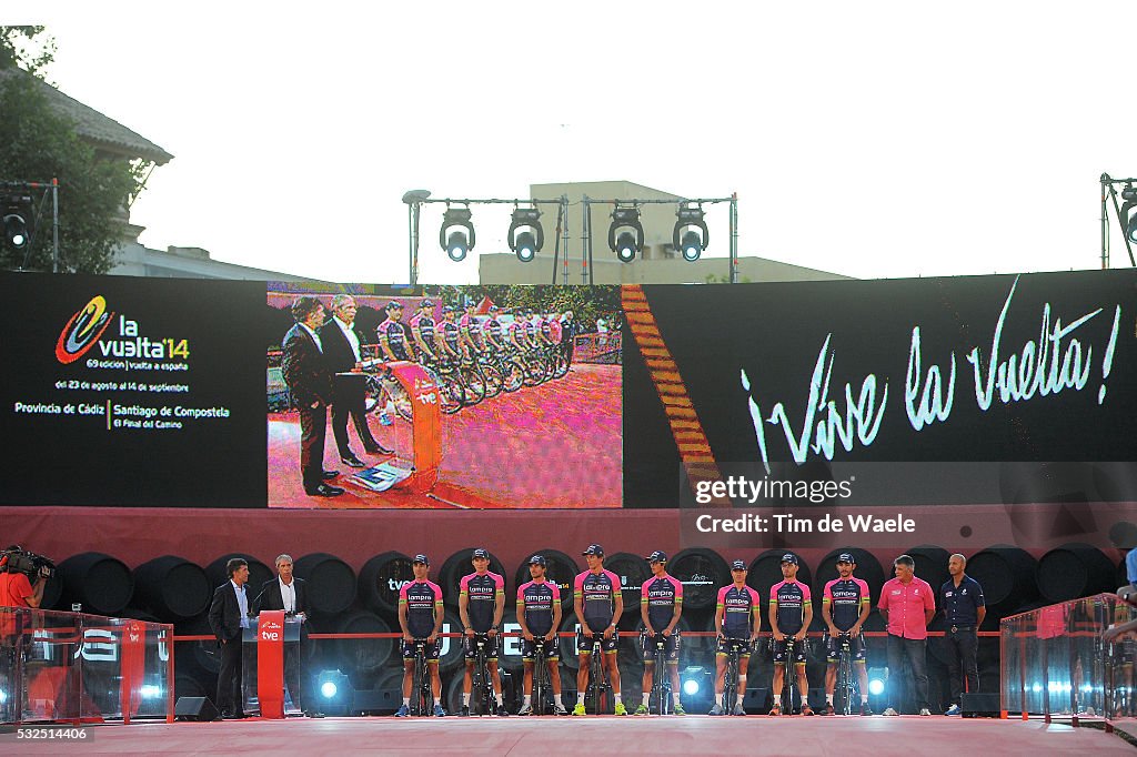 Cycling: 69th Tour of Spain 2014 / Team Presentation