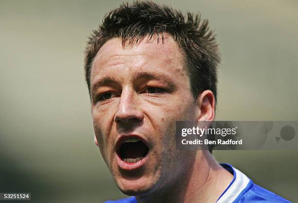 Portrait of John Terry of Chelsea during the Barclays Premiership match between Chelsea and Charlton at Stamford Bridge on May 7, 2005 in London,...