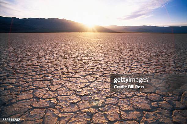 dry lake bed - lake bed 個照片及圖片檔