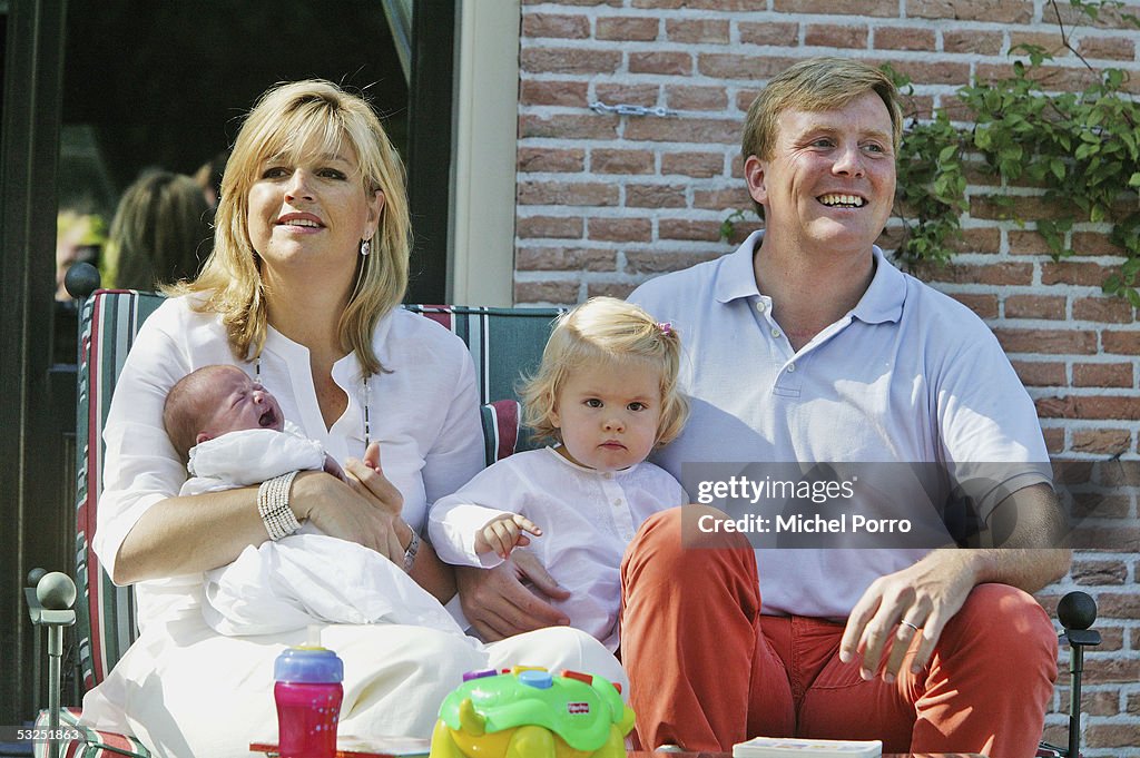 Dutch Crown Prince Willem-Alexander - Family Photocall