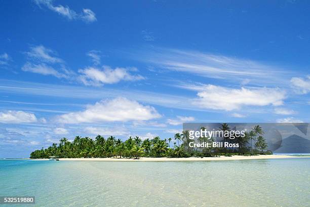 cook island - aitutaki stock pictures, royalty-free photos & images