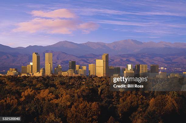 denver in the morning - denver stockfoto's en -beelden