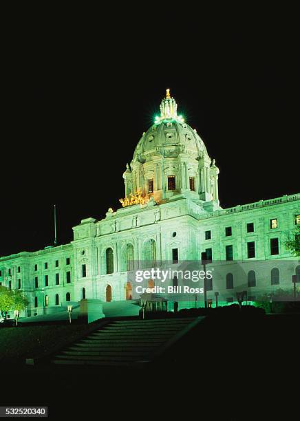 minnesota state capitol - minnesota state capitol building stock pictures, royalty-free photos & images