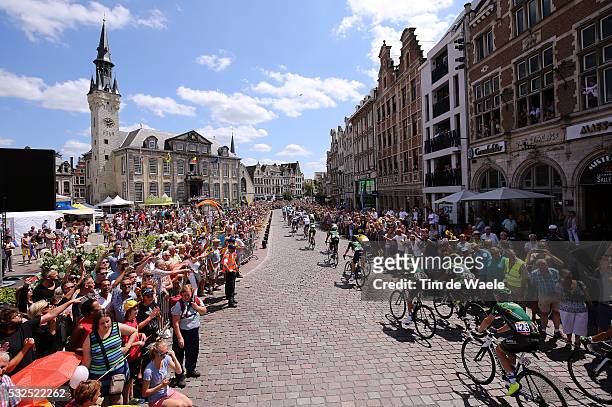 102nd Tour de France / Stage 3 Illustration Illustratie / Peleton Peloton / LIER City Ville Stad / Landscape Paysage Landschap / Antwerpen - Huy 204m...