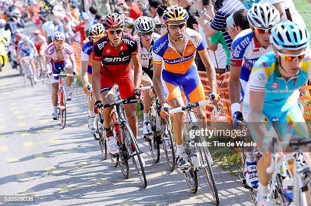 97th Liege - Bastogne - Liege 2011 Juan Manuel GARATE / Greg VAN AVERMAET / Cote de la Redoute / Luik - Bastenaken - Luik / L-B-L /Tim De Waele