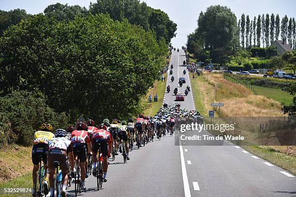 102nd Tour de France / Stage 6 Illustration Illustratie/ Peloton Peleton/ Landscape Paysage/ Abbeville - Le Havre / Ronde van Frankrijk TDF / Etape...