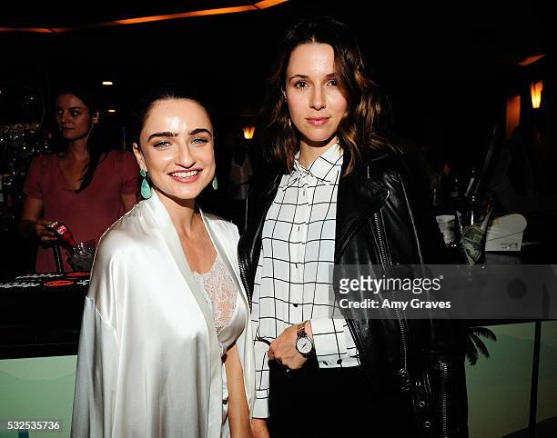 Ania Bukstein and Alona Tal attend the Los Angeles Jewish Film Festival Opening Night Gala on May 18, 2016 in Los Angeles California.