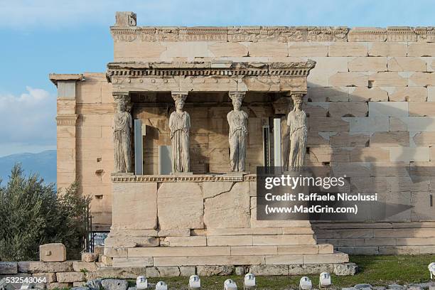 erechtheion - capodanno fotografías e imágenes de stock