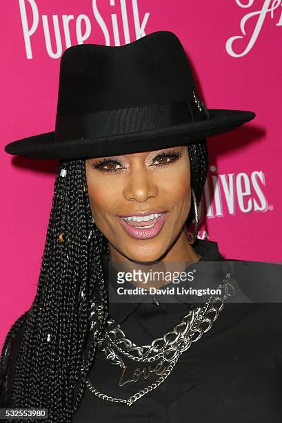 Tami Roman arrives at the OK! Magazine's So Sexy LA at the Skybar at Mondrian on May 18, 2016 in West Hollywood, California.