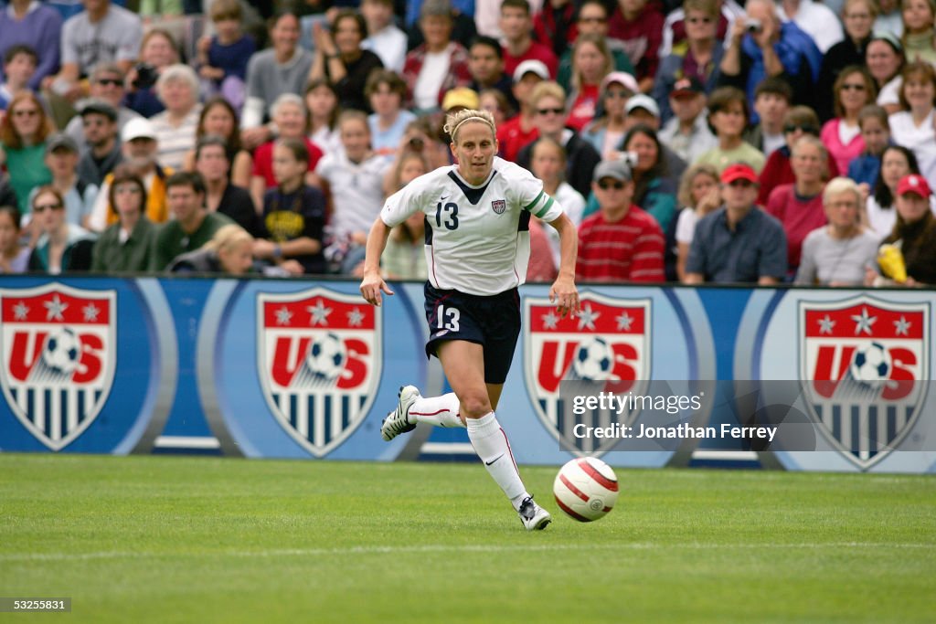 Int'l. Women's Soccer: Ukraine v United States
