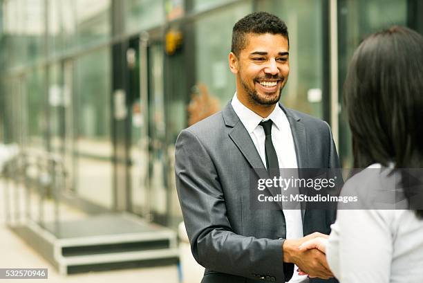 i think we have a deal. - job interview male stock pictures, royalty-free photos & images