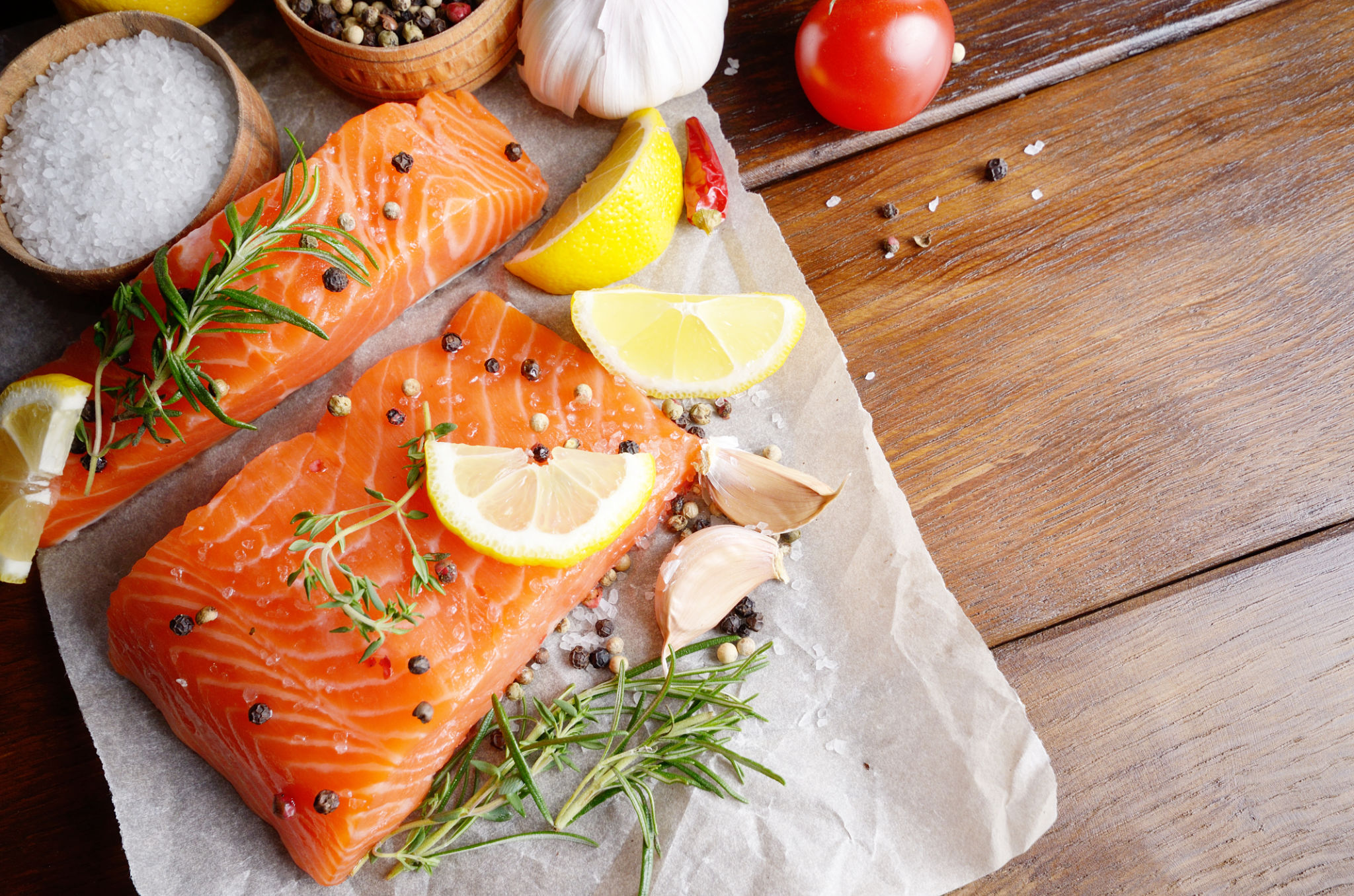 salmon herbs
