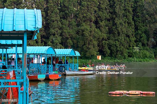 boat house, ooty - ooty stock pictures, royalty-free photos & images