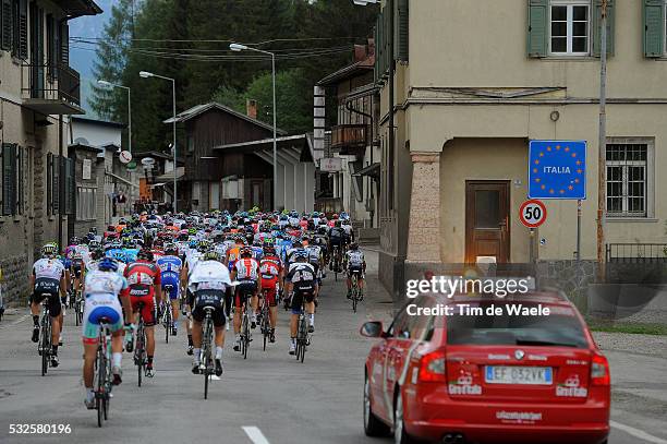 94th Giro Italia 2011/ Stage 13 Illustration Illustratie / Peleton Peloton / Italian Border Frontiere Grens / Spilimbergo - Grossglockner / Tour of...
