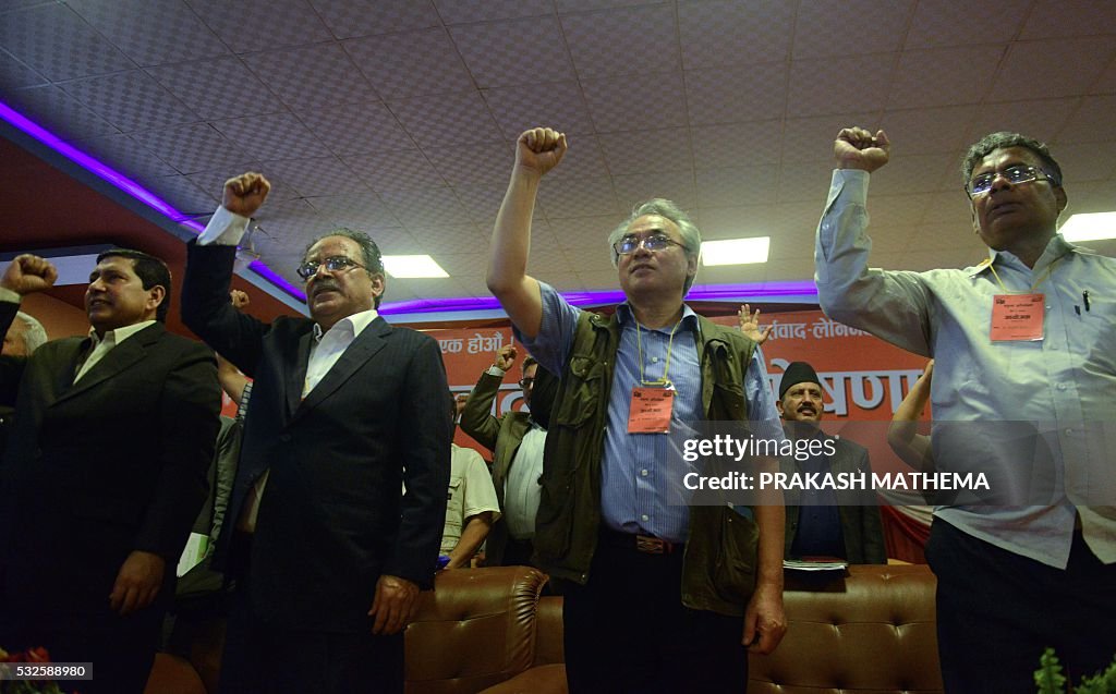 NEPAL-POLITICS-PROTEST-MAOIST