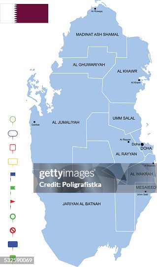 Qatar Regional Map