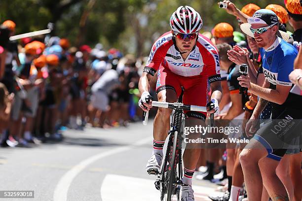 16th Tour Down Under 2014/ Stage 5 Egor SILIN / Publik Spectators/ Fans Supporters/ McLaren Vale - Willunga Hill TDU/ Etape Rit Ronde Tim De Waele