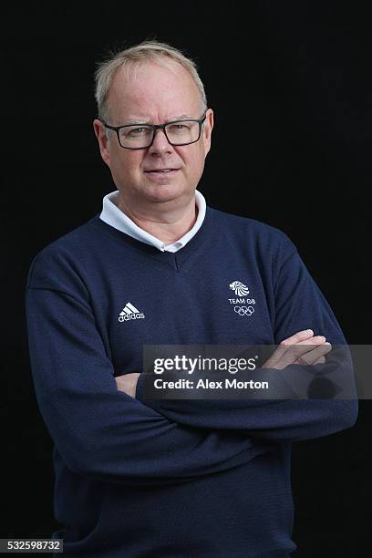 Team GB Chef De Mission Mark England during the Announcement of Table Tennis Athletes Named in Team GB for the Rio 2016 Olympic Games at Centre:MK -...