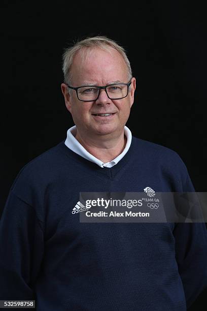 Team GB Chef De Mission Mark England during the Announcement of Table Tennis Athletes Named in Team GB for the Rio 2016 Olympic Games at Centre:MK -...