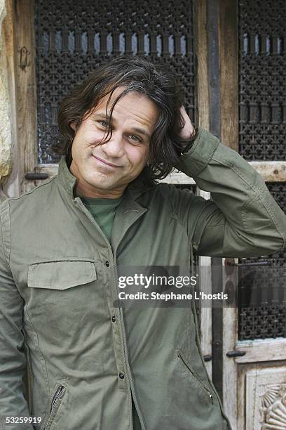 Singer Jon Stevens poses for a photograph July 15, 2005 in Sydney, Australia