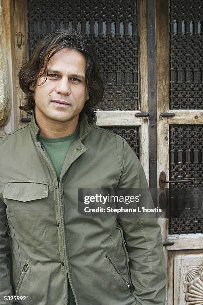 Singer Jon Stevens poses for a photograph July 15, 2005 in Sydney, Australia