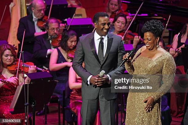 New York Philharmonic presents "New Year's Eve: A Gershwin Celebration" at Avery Fisher Hall on Wednesday night, December 31, 2014.This image:Norm...