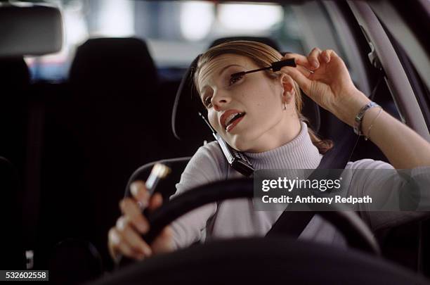 unsafe driver - careless stock pictures, royalty-free photos & images