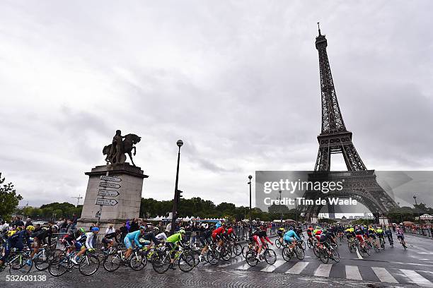 102nd Tour de France / Stage 21 Illustration Illustratie/ Peloton Peleton/ Landscape Paysage/ Paris City Ville Stad / Tour Eifel Eifeltoren/ Sevres -...